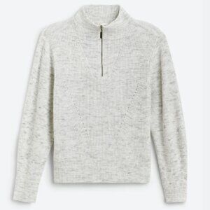 RD Style Laverne Quarter Zip Pointelle Sweater